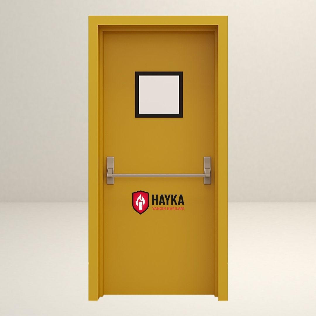 Camlı Yangın Kapısı